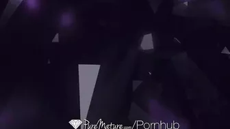 Blonde businesswoman with big breasts relaxes by good sex