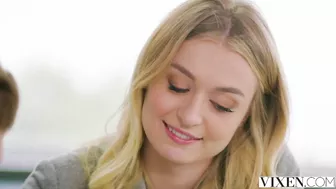 Natalia Starr puts book aside and turns lesson into hot sex at home Natalia Starr puts book aside and turns lesson into hot sex at home