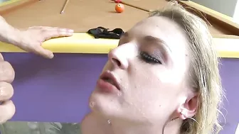 Guy humps friend's mom in mouth and soon pleases her with XXX cumshot