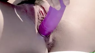 Riley Jean masturbates with a dildo in the pool. #XXX #TeamSkeet