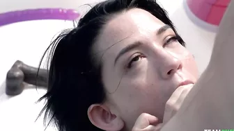 Riley, a brunette, blows her lover's dick in a POV video. #XXX #TeamSkeet Riley, a brunette, blows her lover's dick in a POV video. #XXX #TeamSkeet