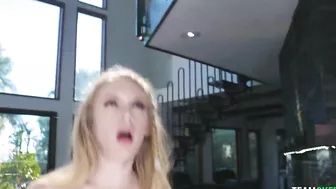 Emma Starletto fucks hard with a shaved pussy on XXX.