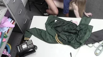 Blonde Emma Starletto is a XXX-rated porn star who loves getting fucked hard on the floor.