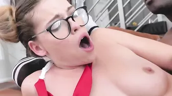 Teen sluts Leah and Kyra get freaky in a steamy threesome. #XXX #TeamSkeet