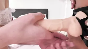 Aften Opal and McKenzie Lee are getting down and dirty with a strap-on. #XXX #TeamSkeet