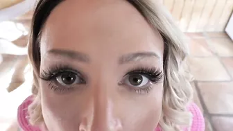 Emma Hix from Canada is blowing a guy's dick in point-of-view shot. #XXX #TeamSkeet