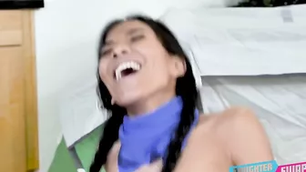 Kamryn Jayde and Jada Kai ride XXX on hard cocks. #pornsite