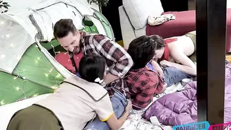 Kamryn Jayde and Jada Kai are XXX-rated stars who love to suck cocks and lick balls.