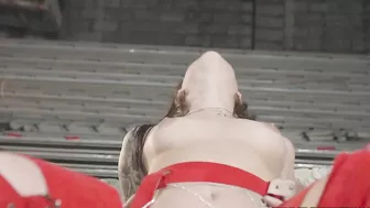 XXX actor fucks petite Brazilian Gina Valentina in red high boots