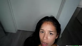 On floor the young Latina woman masturbates to XXX facial cumshot On floor the young Latina woman masturbates to XXX facial cumshot