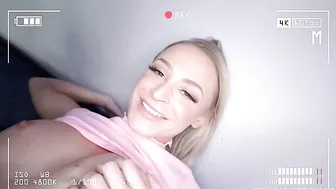 XXX eccentric Canadian blonde teen Emma Hix hooks up with Ike Diezel