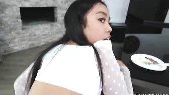 XXX slut gives pussy to husband's friend for carnal fun in living room XXX slut gives pussy to husband's friend for carnal fun in living room