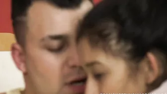 Brunette craves XXX sex and tempts her friend with a slow blowjob