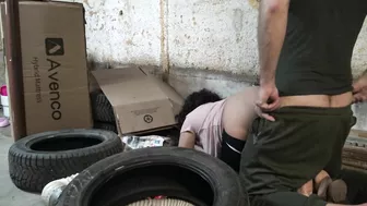 Slutty Arab mom properly analyzed under bridge in XXX doggystyle