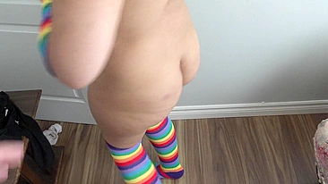 Chubby Arab mom shows XXX curves motivating lover to fuck her ass