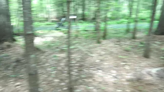 Obedient Syrian mom whips out XXX jugs and touches guy's dick in park