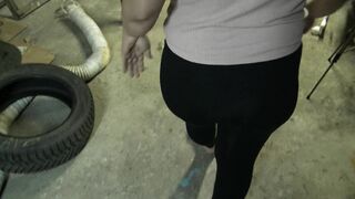 Stud seduced by naughty Arab mom who permits him to touch her XXX tits