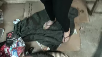 Stud seduced by naughty Arab mom who permits him to touch her XXX tits