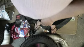 Stud seduced by naughty Arab mom who permits him to touch her XXX tits