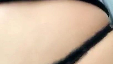 Cheating Arab mom in sexy lingerie screwed by neighbor in XXX doggy