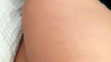 Chubby Arab mom captures on cam the way she touches own XXX cunny