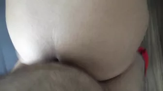 Arab mom exposes XXX booty before getting drilled in doggystyle