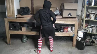 Tricky Arab mom seduces neighbor in basement using her XXX breasts Tricky Arab mom seduces neighbor in basement using her XXX breasts