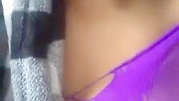 Classy Algerian mom with sexy lips and big tits seductively rubs XXX cunny