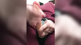 Horny Arab MILF strokes own XXX strapon while waiting for her hubby