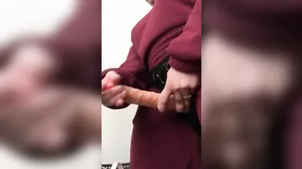 Horny Arab MILF strokes own XXX strapon while waiting for her hubby