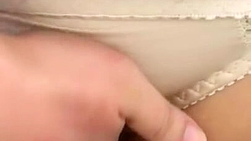 Horny Arab mom pulls down pants revealing her amazing hairy XXX twat