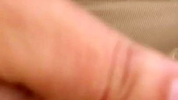 Horny Arab mom pulls down pants revealing her amazing hairy XXX twat