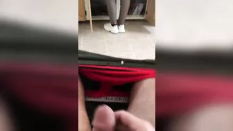 Iranian mom not knowing stepson enjoys XXX jerking off behind her back