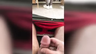 Iranian mom not knowing stepson enjoys XXX jerking off behind her back