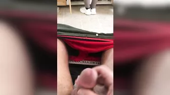 Iranian mom not knowing stepson enjoys XXX jerking off behind her back