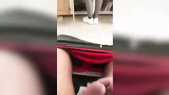 Iranian mom not knowing stepson enjoys XXX jerking off behind her back