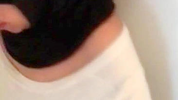 Stud brazenly touches his iranian stepmom's saggy XXX boobs and not only