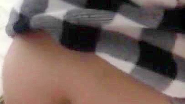 Curvy Arab mom permits landlord to fuck her big XXX ass from behind