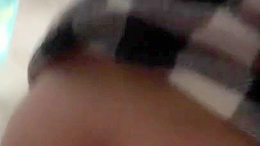 Curvy Arab mom permits landlord to fuck her big XXX ass from behind