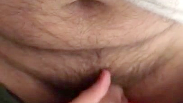 Amateur Arab mom nicely strokes XXX penis of stepson's friend