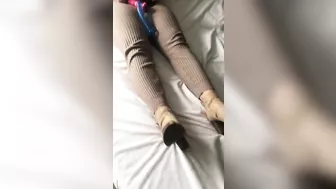 Imperious Arab mistress fools around with XXX toys in the bedroom