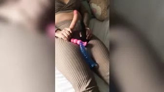 Imperious Arab mistress fools around with XXX toys in the bedroom