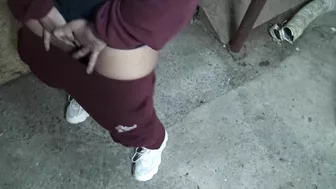 Arab mom whips out XXX melons and teases lover with her sweet pussy