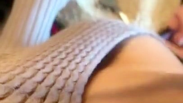 Hardworking Iranian mom has her XXX assets touched by landlord