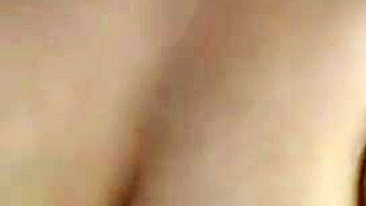 Exotic Marokkaanse mom with amazing saggy tits touches her pussy with XXX toy