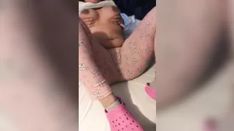 Busty Arab Tunisienne mom shakes XXX jugs inviting lover to fuck her in missionary