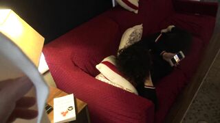 Stud catches saudi arab wife watching XXX video that features big black dicks