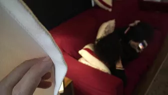 Stud catches saudi arab wife watching XXX video that features big black dicks