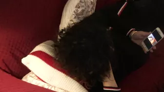 Stud catches saudi arab wife watching XXX video that features big black dicks