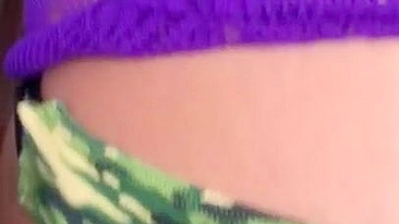 Man impales attractive Aribic MILF dressed in sexy XXX outfit from behind